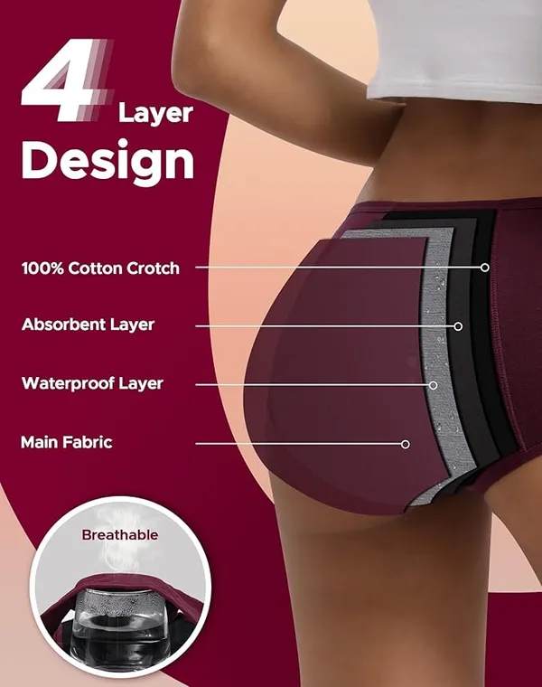 Womens_Seamless_High-Waist_Leakproof_Reusable_Period_Panties