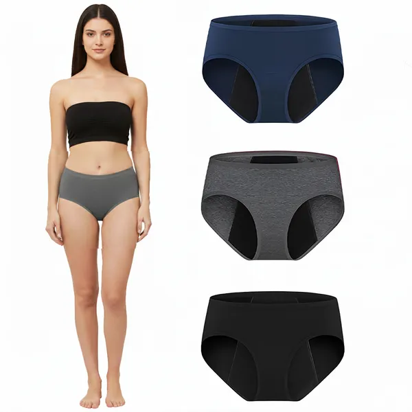 Womens_Seamless_High-Waist_Leakproof_Reusable_Period_Panties