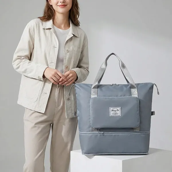 Light_Blue_Water-Resistant_Oxford_Nylon_Travel_Duffel_Bag_For_Unisex