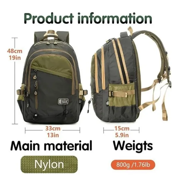 Grey_And_Green_Nylon_Backpack_For_Students