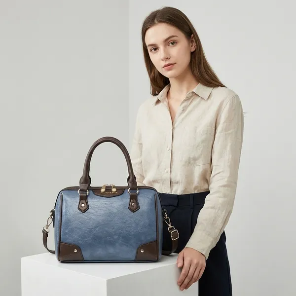 Blue_Leather_Handbag_For_Women