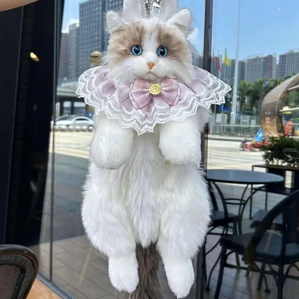 White_Cotton_Stuffed_Animal_Backpack_For_Kids_And_Cat_Lovers