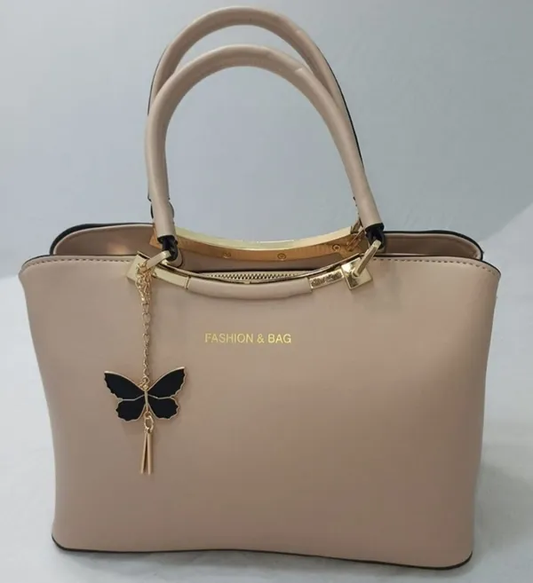 Coffee_Brown_Pu_Leather_Handbag_For_Women