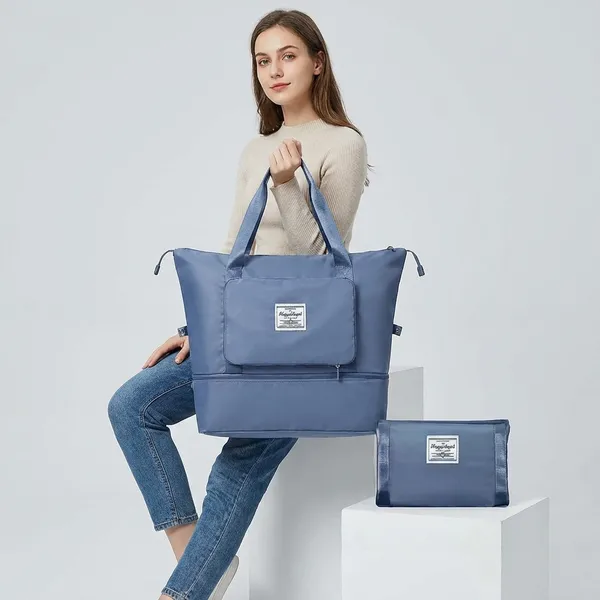 Baby_Blue_Water-Resistant_Oxford_Nylon_Foldable_Travel_Duffel_Bag_For_Travel