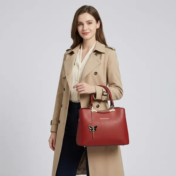 Red_Pu_Leather_Handbag_For_Women