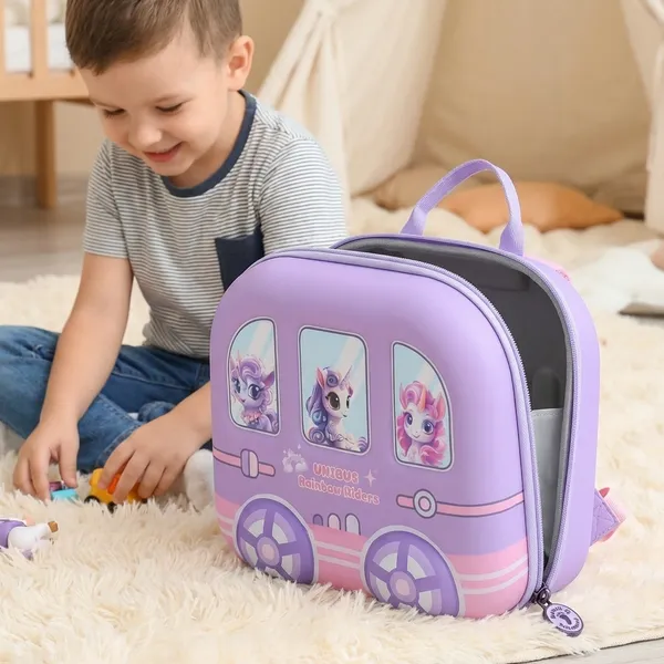 Pink_And_Purple_Plush_Backpack_For_Kids