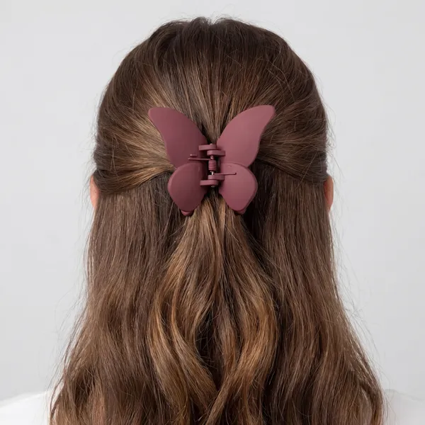 Butterfly_Hair_Claw_Clips_Set_-_Matte_Finish_(Pack_Of_4)