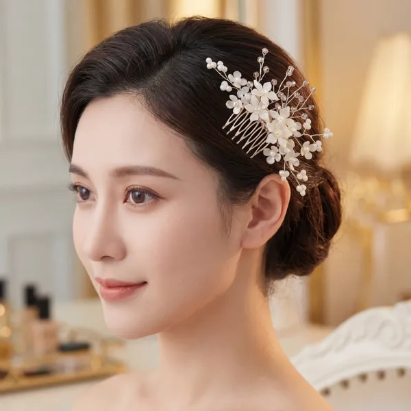 Bridal_Hair_Comb_With_Crystal_Flowers_And_Pearl_Chains