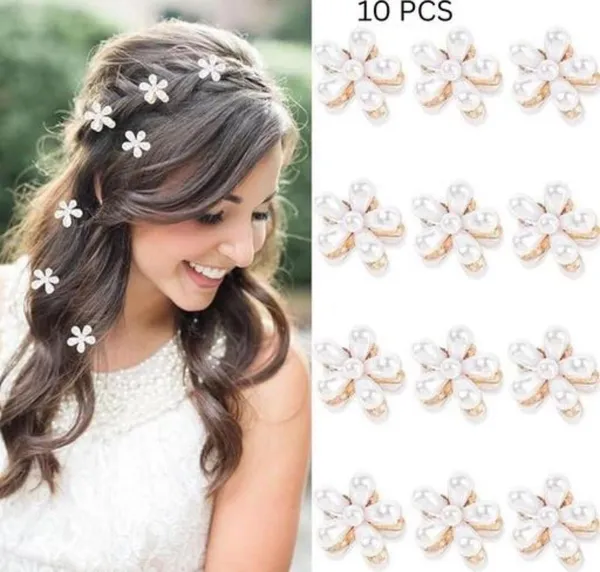 Pearl_Flower_Hair_Accessories_-_Set_Of_10_Pieces
