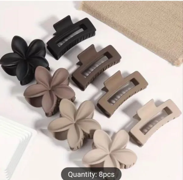 8-Piece_Flower_&_Rectangular_Hair_Claw_Clip_Set_(Black,_Brown,_Beige_Tones)