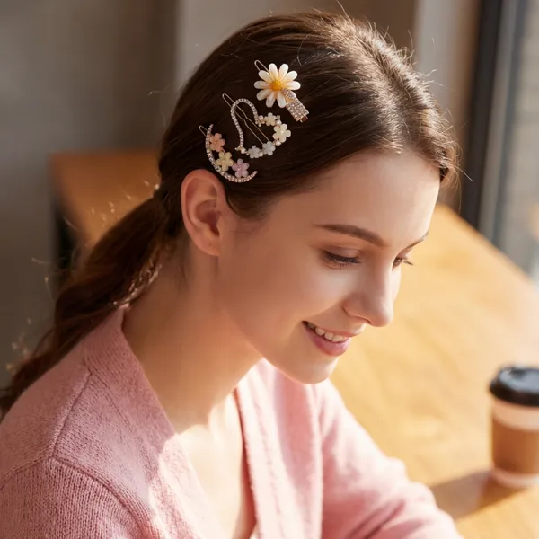Pearl_And_Flower_Hair_Clips_Set_-_Elegant_Gold-Tone_Hair_Accessories_(Pack_Of_5)