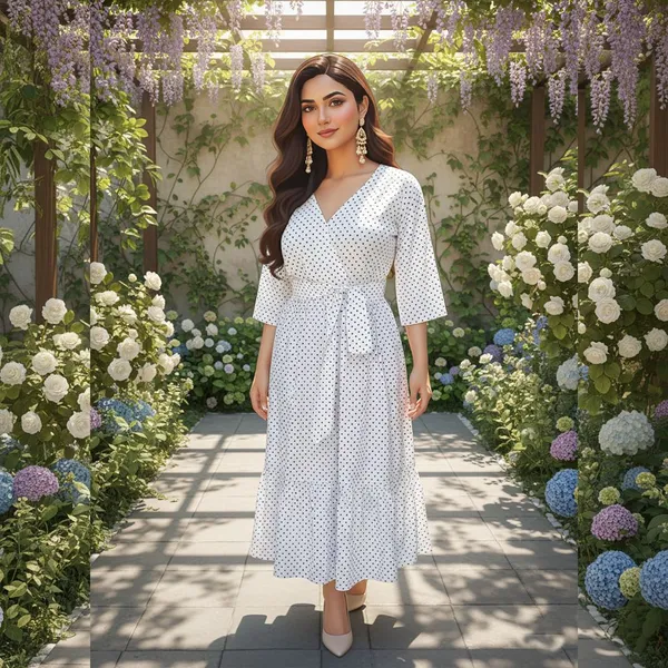 SRB_Corporation_Women_Fit_and_Flare_White_Midi/Calf_Length_Dress