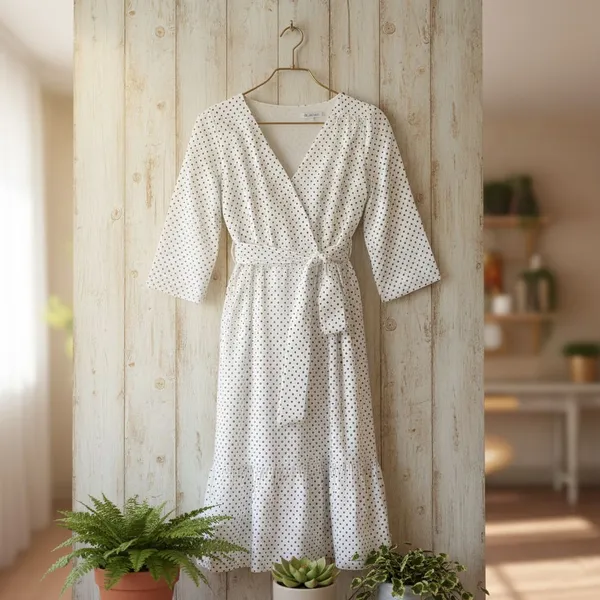 SRB_Corporation_Women_Fit_and_Flare_White_Midi/Calf_Length_Dress