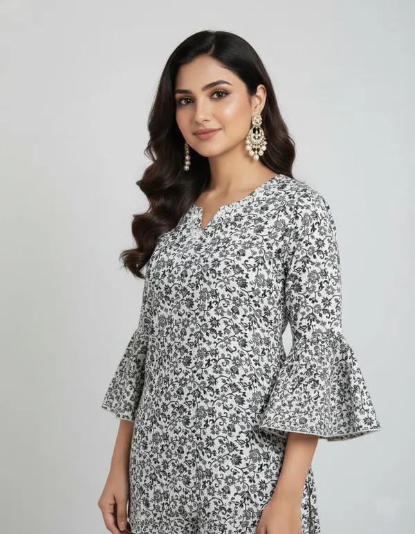 SRB_Corporation_Women_Floral_Print,_Printed_Tunic_Kurta_(Multicolor)