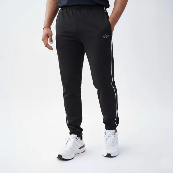 SRB_Corporation_Solid_Men_Black,_Grey_Track_Pants