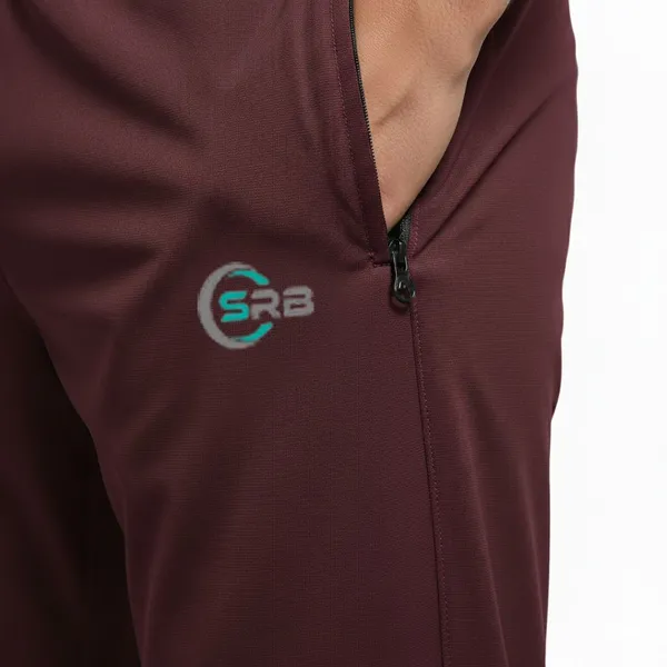 SRB_Solid_Men_Maroon_Track_Pants