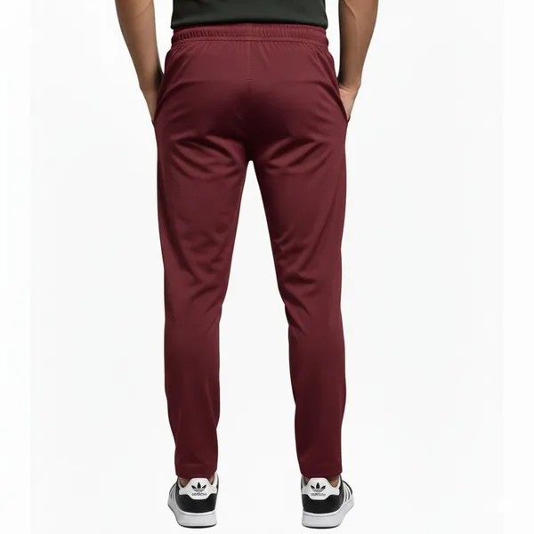 SRB_Solid_Men_Maroon_Track_Pants