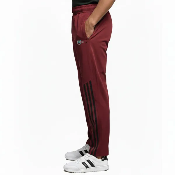 SRB_Solid_Men_Maroon_Track_Pants