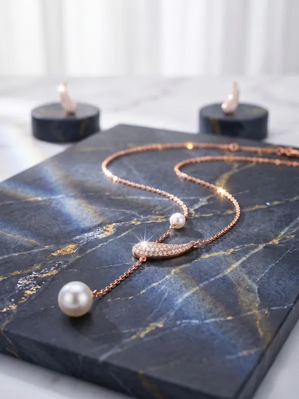 TGO_Elegant_Pearl_Drop_Pendant_Necklace_in_Gold_Tone