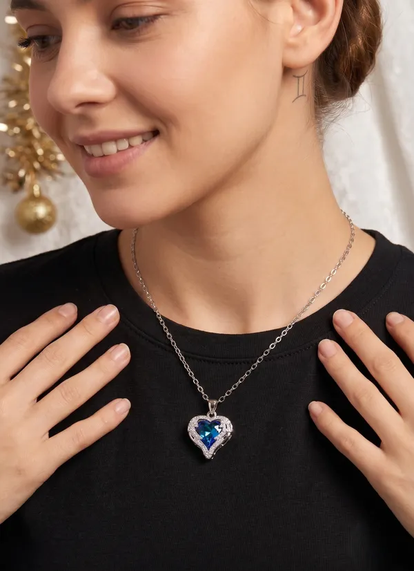 TGO_Blue_Heart_Crystal_Pendant_Necklace