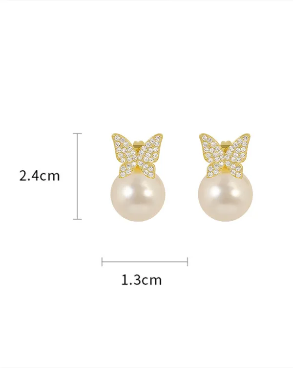 TGO_Crystal_Butterfly_&_Oversized_Pearl_Stud_Earrings