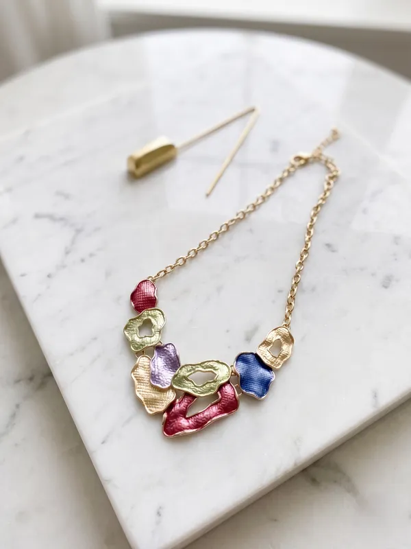 TGO_Abstract_Multicolor_Statement_Necklace