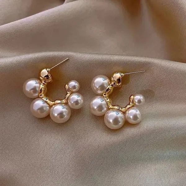 TGO_Gold_Pearl_Cluster_Hoop_Earrings