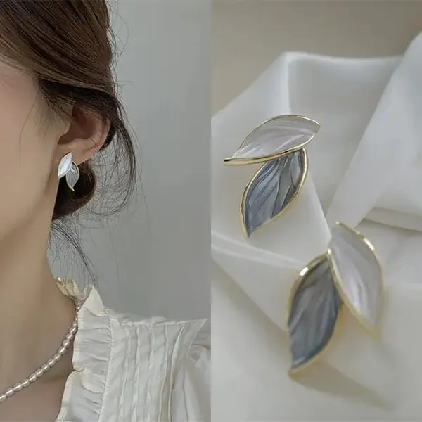 TGO_Minimalist_Dual_Leaf_Enamel_Stud_Earrings