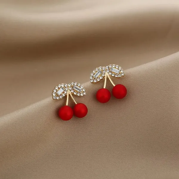 TGO_Cherry_Charm_Crystal_Stud_Earrings