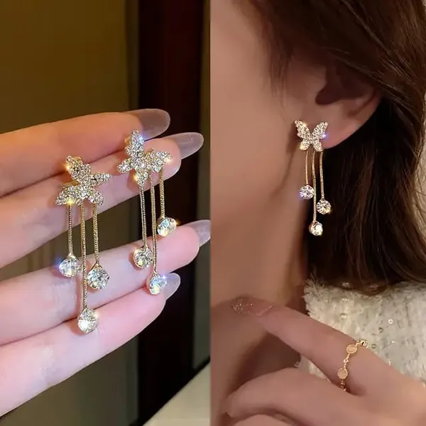TGO_Luxury_Butterfly_Crystal_Tassel_Drop_Earrings