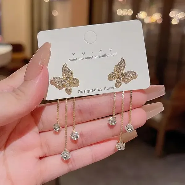 TGO_Luxury_Butterfly_Crystal_Tassel_Drop_Earrings
