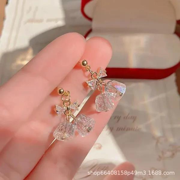 TGO_Korean_Crystal_Cherry_Bow_Drop_Earrings
