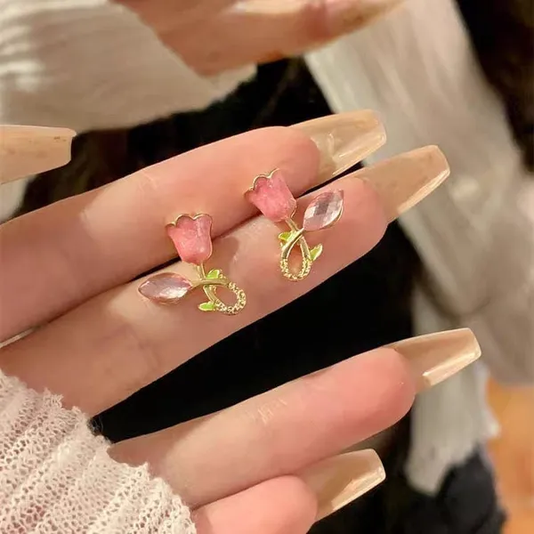 TGO_Romantic_Rose_Bud_Drop_Earrings