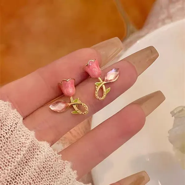 TGO_Romantic_Rose_Bud_Drop_Earrings