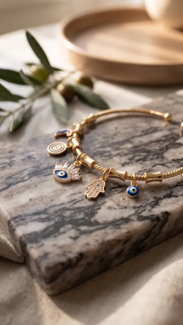 TGO_Gold_Plated_Evil_Eye_Charm_Bracelet_For_Women