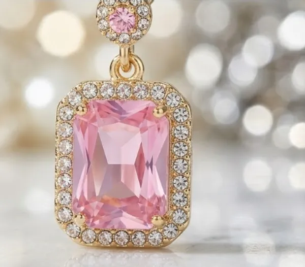 TGO_Romantic_Blush_Pink_&_Gold_Halo_Jewelry_Set