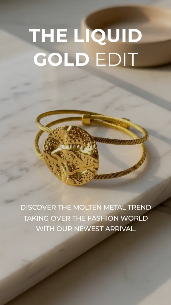 TGO_Designer_Gold_Plated_Statement_Cuff_Bracelet_For_Women