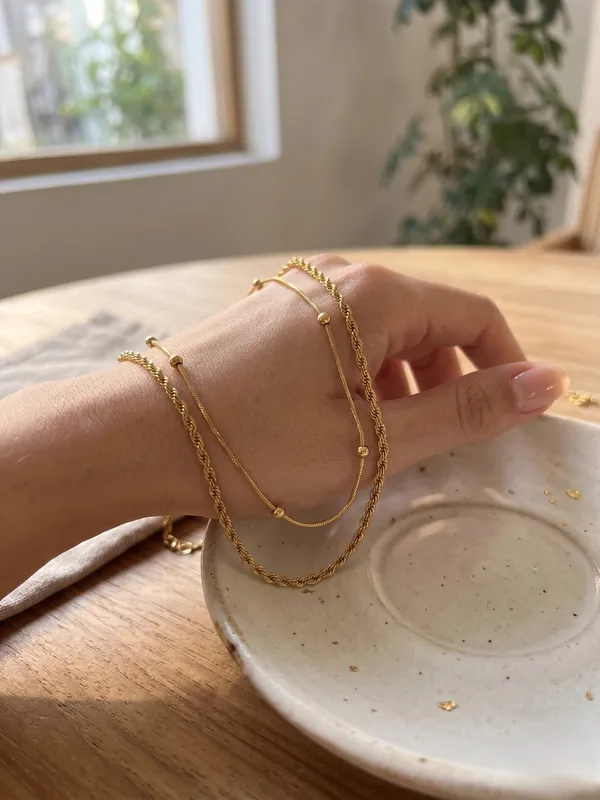 TGO_Gold_Layered_Chain_Necklace_Set_With_Beaded_&_Rope_Design
