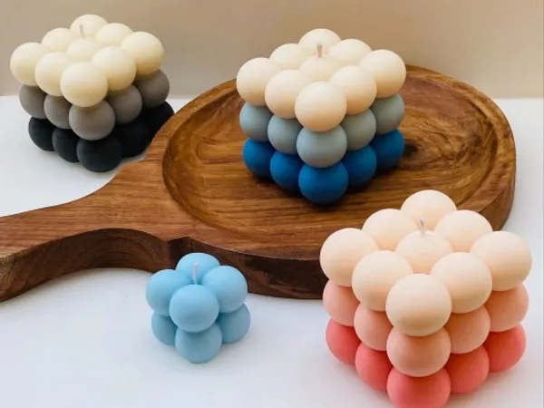 Ombre_Bubble_Candles_|_Modern_Aesthetic_Candles_|_Set_Of_3