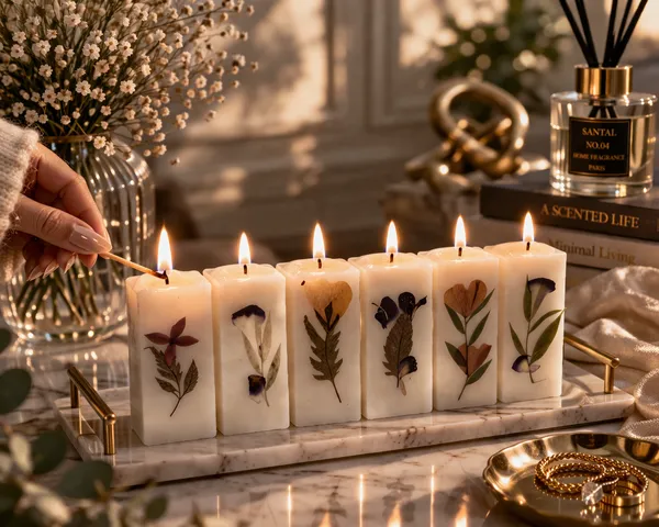 Botanical_Pillar_Candle_with_Dried_Flowers_|_Set_Of_6_|_Handmade_Candles