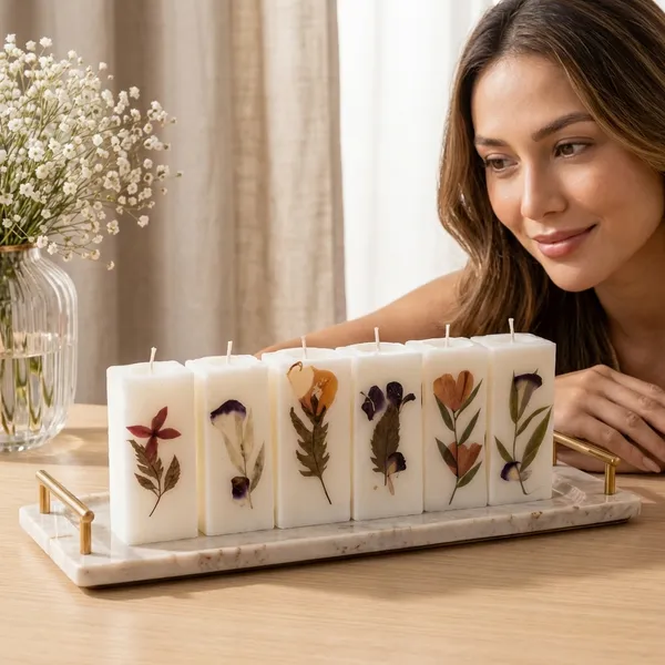 Botanical_Pillar_Candle_with_Dried_Flowers_|_Set_Of_6_|_Handmade_Candles