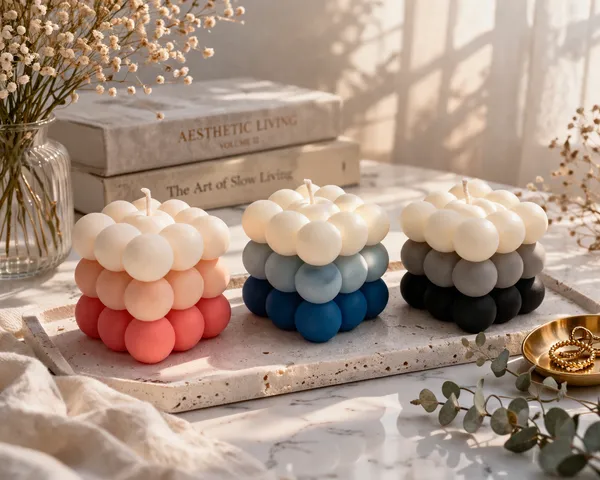 Ombre_Bubble_Candles_|_Modern_Aesthetic_Candles_|_Set_Of_3