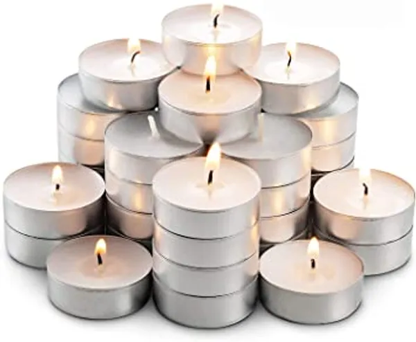 White_Scented_Tealight_Candles_|_Set_Of_50_|_4_Hours_Burn_Time