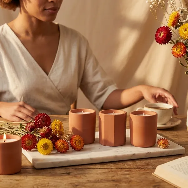 Botanical_Diya_Candles_with_Dried_Flowers_|_Set_Of_2_|_Handmade_Candles_|_Scented_Candles