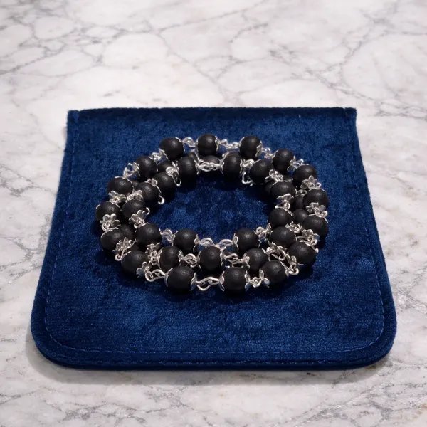 Silver_Plated_Karungali_Beads_Mala_Authentic_Ebony_Wood_Necklace_For_Protection_Default_Title