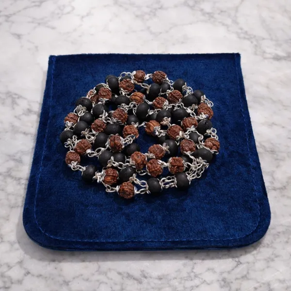 Authentic_Rudraksha_Karungali_Mala_Silver_Plated_Spiritual_Balance_Positivity_Necklace