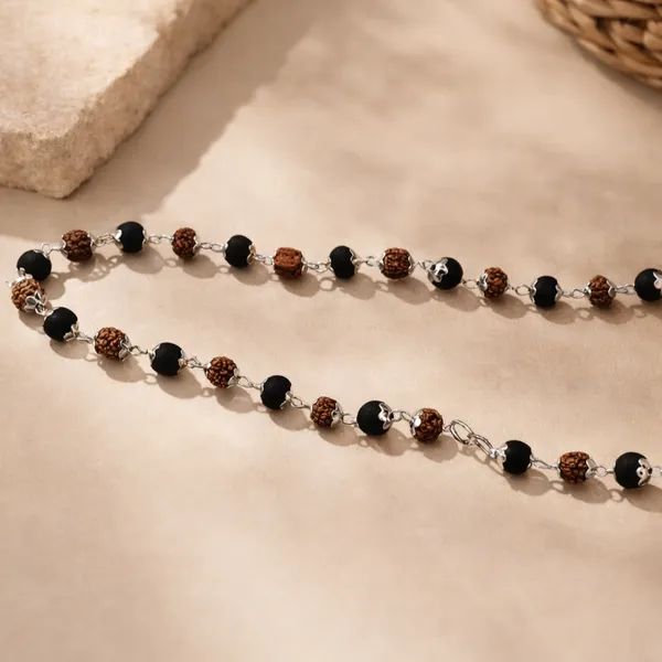 Authentic_Rudraksha_Karungali_Mala_Silver_Plated_Spiritual_Balance_Positivity_Necklace