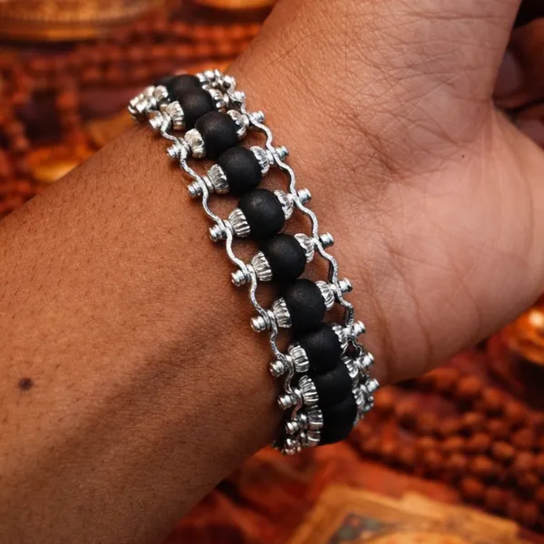Tiger_Eye_Bracelet_Good_Health_Strength_Courage_Energy_And_Silver_Plated_Karungali_Bracelet_Natural_Ebony_Wood_Modern_Spiritual_Protection_Jewelry_Pack_Of_2