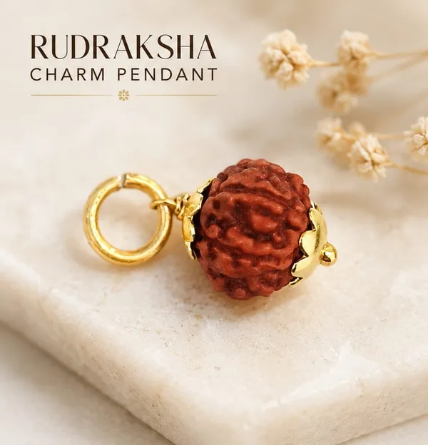 Panchamukhi_Rudraksha_Spiritual_Pendant_(Gold)