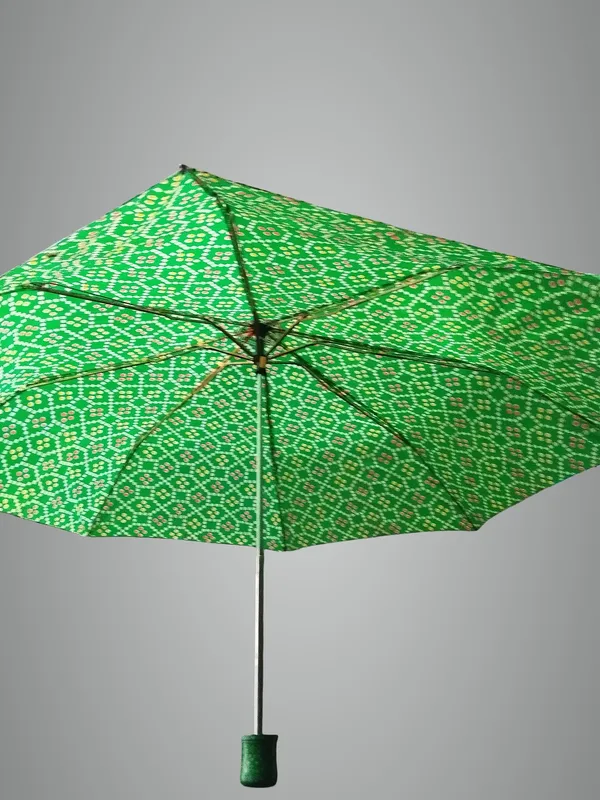 Green_Patterned_Umbrella